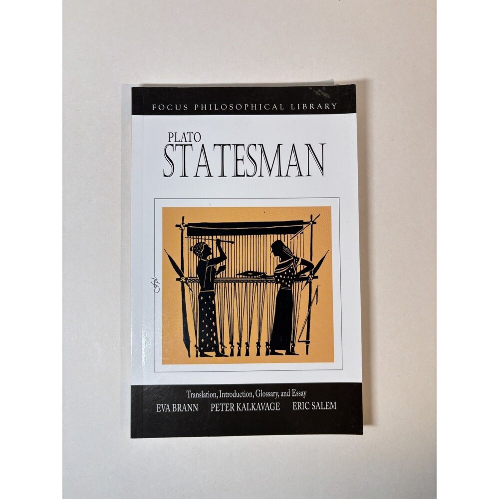 Statesman (Focus Philosophical Library) by Plato Paperback 2012 VERY GOOD
